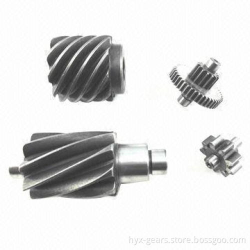 Metal Machined Helical Gear, Customized Designs are Accepted